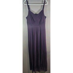 Torrid Maroon Maxi Dress, Size 1, RN 148862